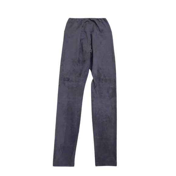 Aritzia Wilfred Free Daria faux vegan suede high waisted pull on leggings medium - Picture 3 of 6